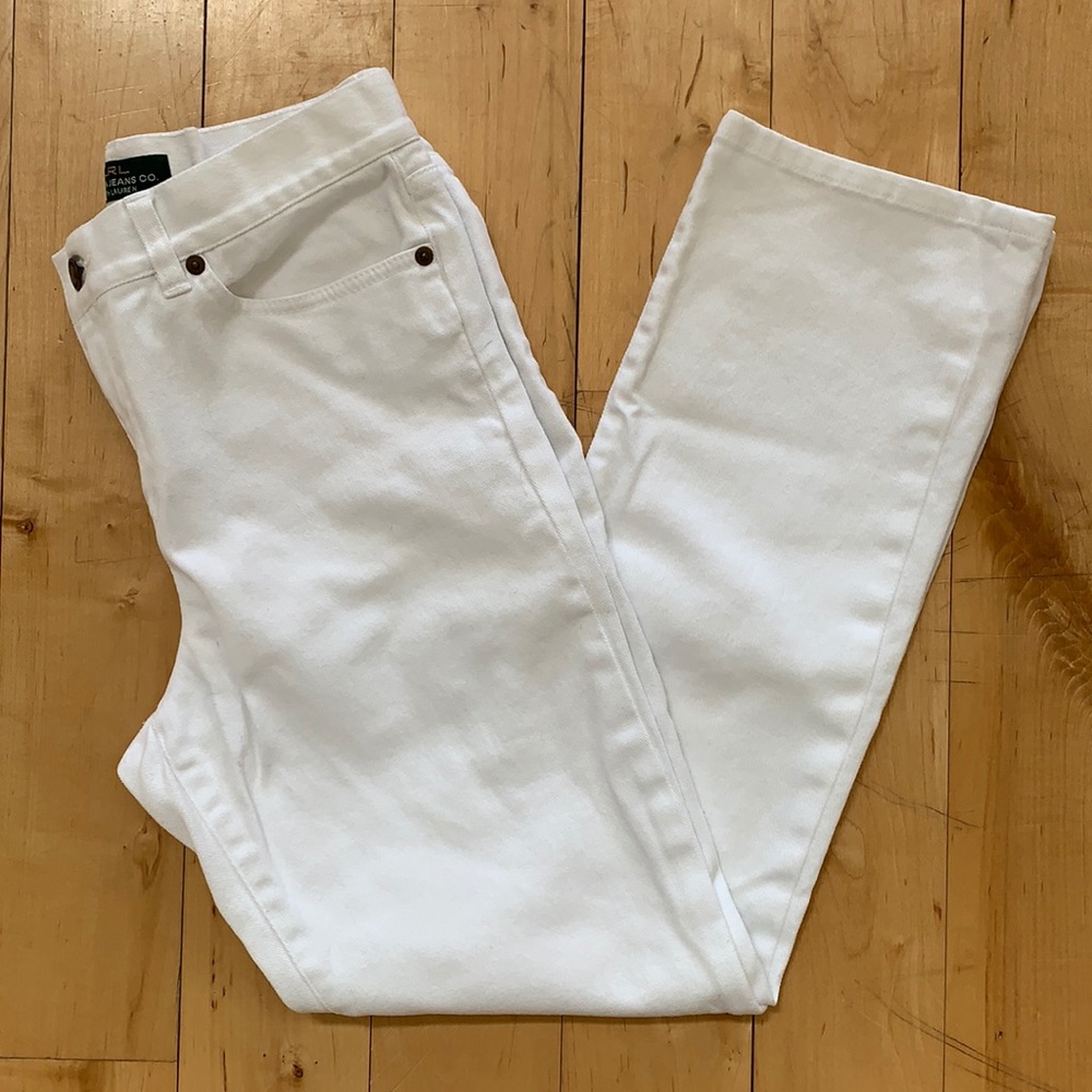 EUC Lauren Ralph Lauren (LRL) High Rise Straight Leg Jeans